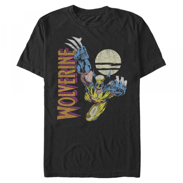 Marvel - X-Men - Wolverine Night - Men's T-Shirt - Black - Front