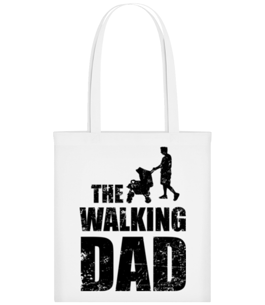 The Walking Dad - Tote Bag - White - Front