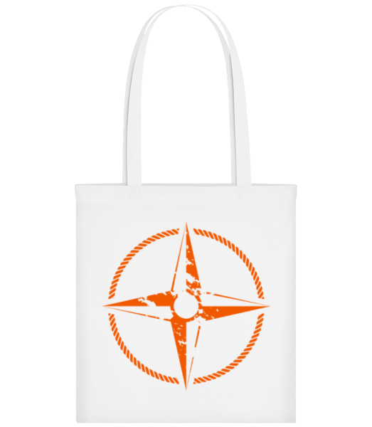 Compass Symbol - Tote Bag - White - Front