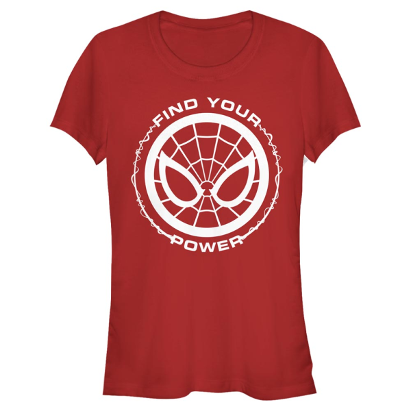 Marvel - Spider-Man - Spider-Man Spider Power - Women's T-Shirt - Red - Front