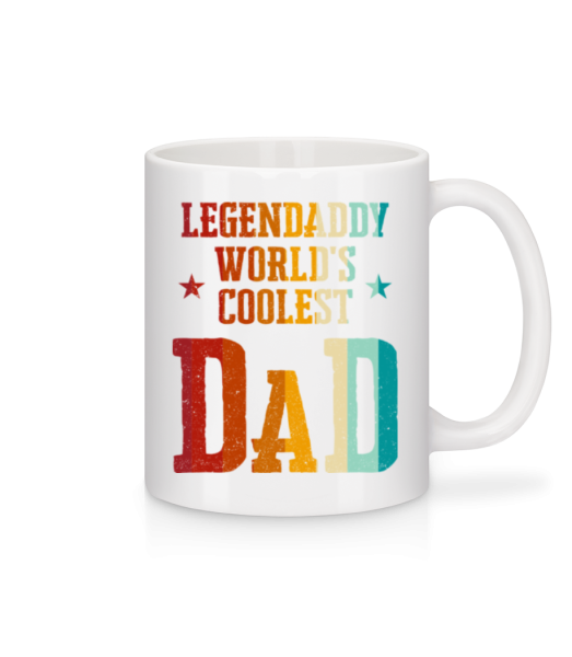 Worlds Coolest Dad - Mug - White - Front