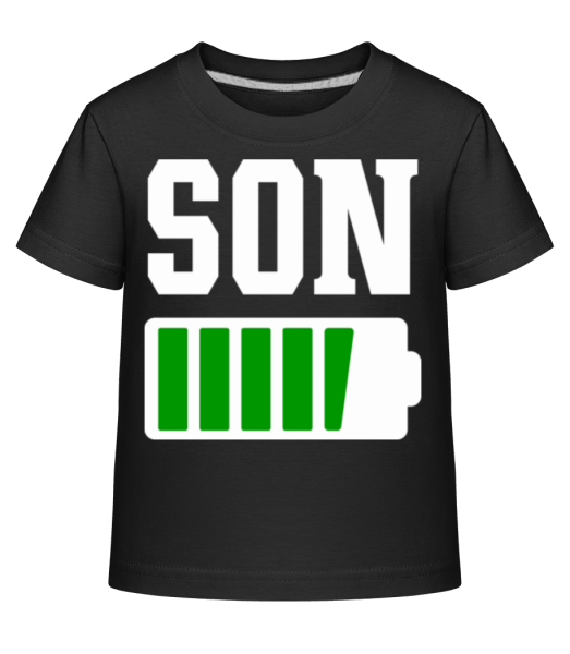 Son - Kid's Shirtinator T-Shirt - Black - Front