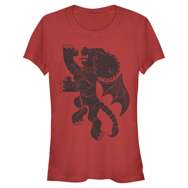 Pixar - Onward - Logo Manticore Tavern - Women's T-Shirt - Red - Front