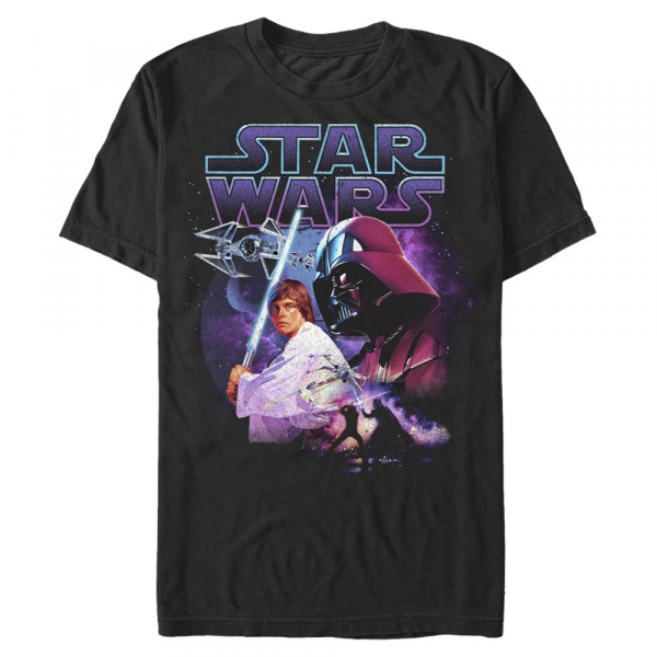 Star Wars - Darth Vader Father Son - Men's T-Shirt - Black - Front