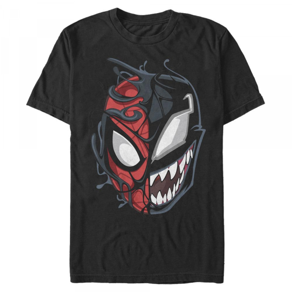 Marvel - Spider-Man & Venom Peter Venom - Men's T-Shirt - Black - Front
