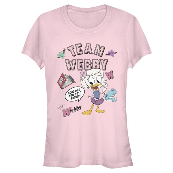 Disney Classics - Ducktales - Webby Team - Women's T-Shirt - Pink - Front