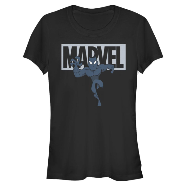 Marvel - Avengers - Black Panther Brick Panther - Women's T-Shirt - Black - Front