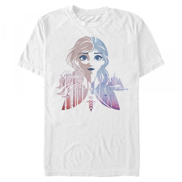 Disney - Frozen - Anna Seasons - Men's T-Shirt - White - Front