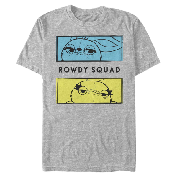 Pixar - Toy Story - Ducky & Bunny Rowdy Boxes - Men's T-Shirt - Heather grey - Front