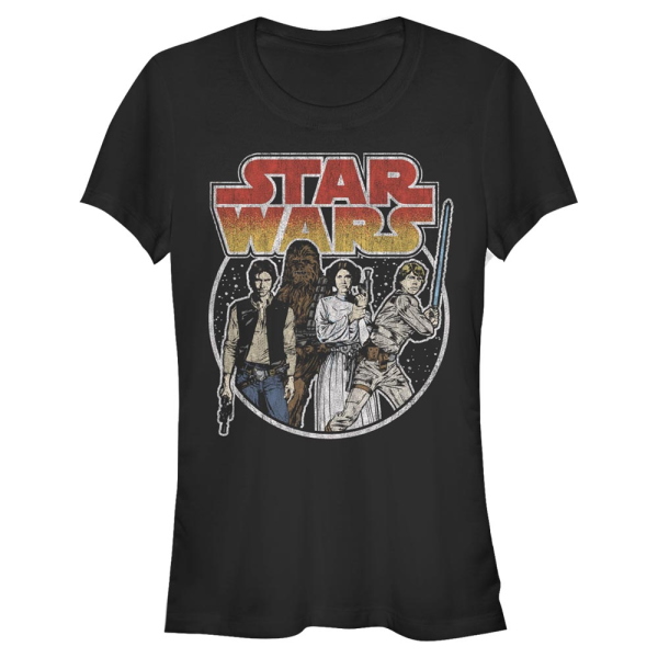 Star Wars - Skupina Rebel Group - Women's T-Shirt - Black - Front
