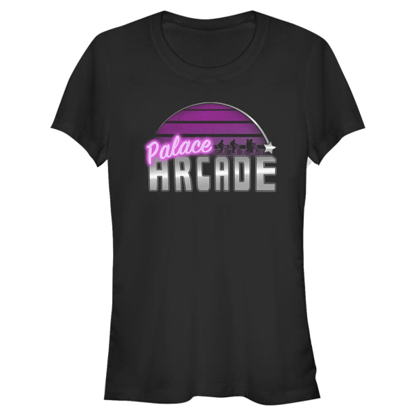 Netflix - Stranger Things - Logo Retro Arcade - Women's T-Shirt - Black - Front