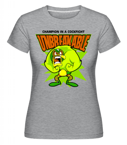 Unbreakable -  Shirtinator Women's T-Shirt - Heather grey - Vorn