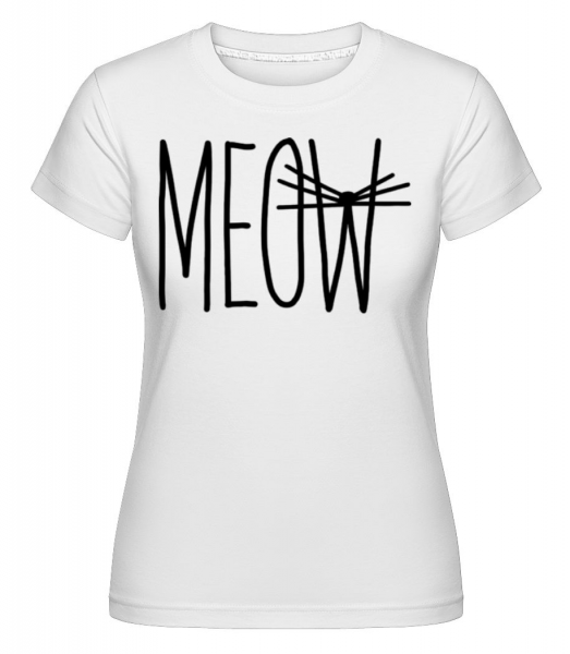 Meow 4 -  Shirtinator Women's T-Shirt - White - Front