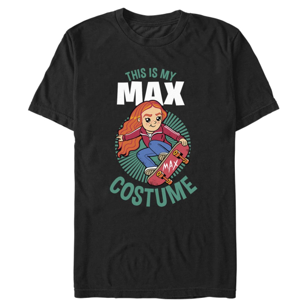 Netflix - Stranger Things - Max Costume - Halloween - Men's T-Shirt - Black - Front