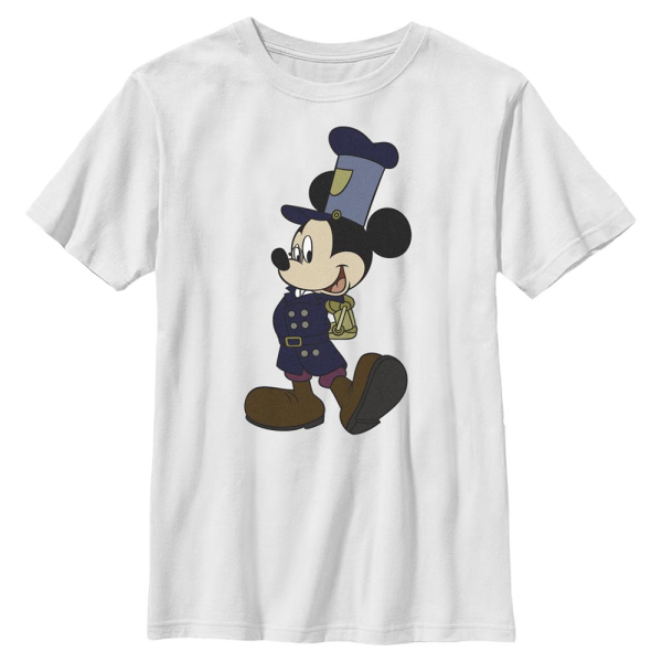 Disney - Mickey Mouse - Mickey Mouse Mickey Steampunk - Kids T-Shirt - White - Front