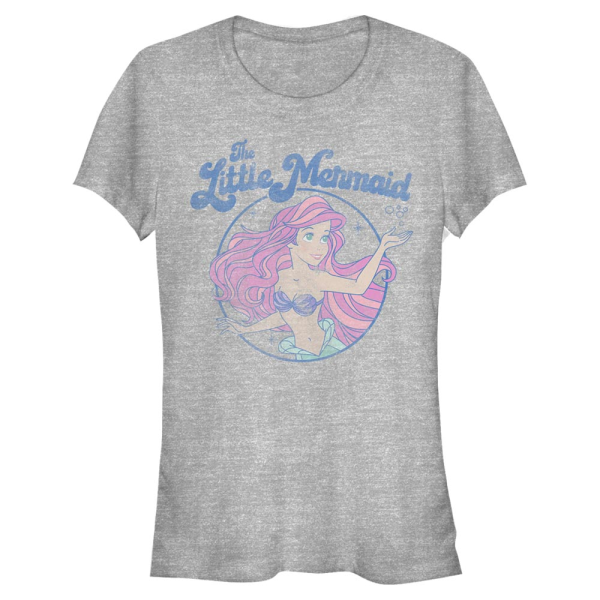 Disney - The Little Mermaid - Malá mořská víla Faded - Women's T-Shirt - Heather grey - Front