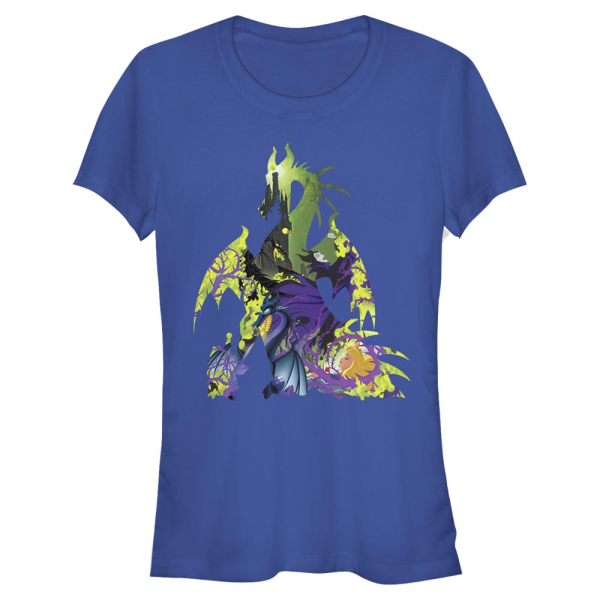 Disney - Sleeping Beauty - Skupina Dragon Form - Women's T-Shirt - Royal blue - Front