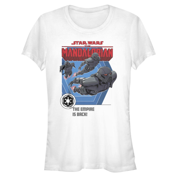 Star Wars - The Mandalorian - Dark Troopers Empire Returns - Women's T-Shirt - White - Front