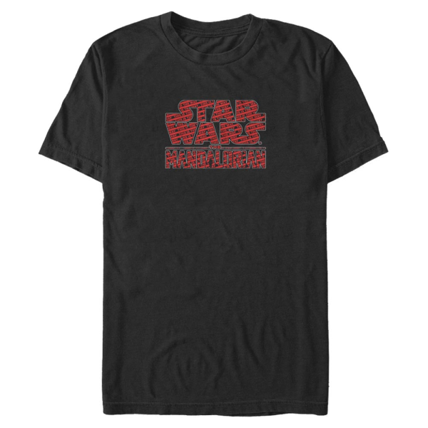 Star Wars - The Mandalorian - Logo The Way HD - Men's T-Shirt - Black - Front