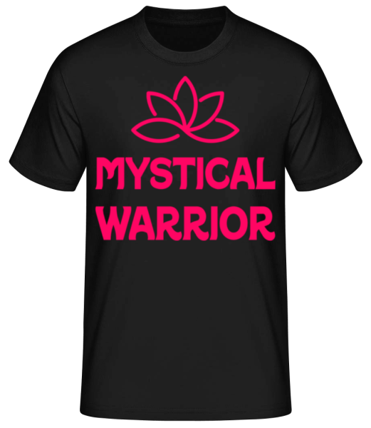 Mystical Warrior - Men's Basic T-Shirt - Black - Front