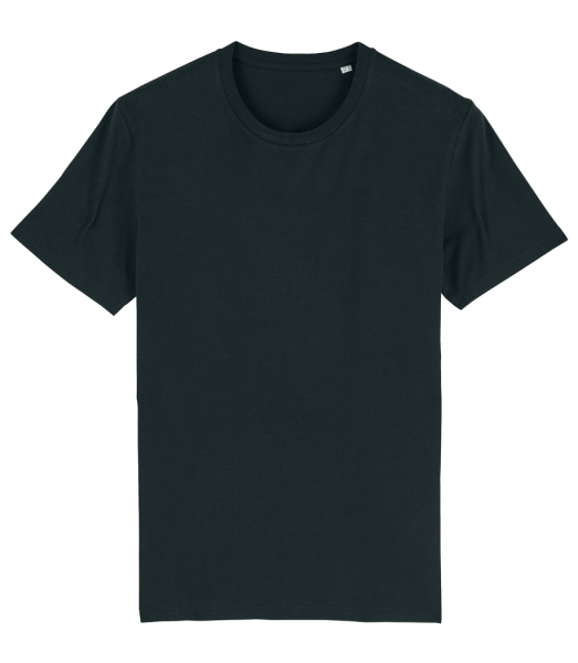 Men's Organic T-Shirt Stanley Stella - Black - Front