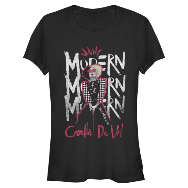 Disney Classics - Cruella - Cruella DeVille Modern Masterpiece - Women's T-Shirt - Black - Front