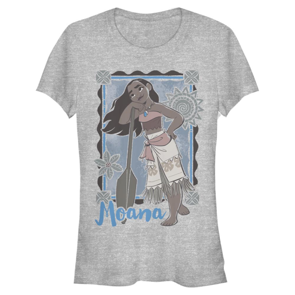 Disney - Moana - Moana Lean - Women's T-Shirt - Heather grey - Front