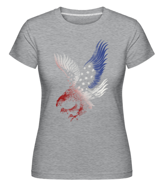 American Eagle -  Shirtinator Women's T-Shirt - Heather grey - Front