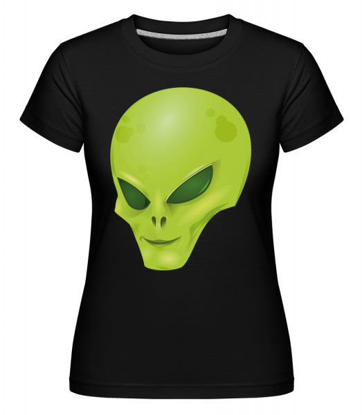 Alien Head -  Shirtinator Women's T-Shirt - Black - Vorn