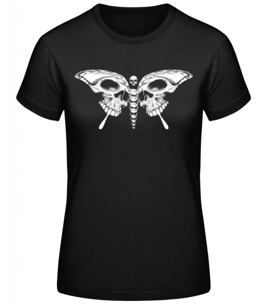 Butterfly Of Death - Women's Basic T-Shirt - Black - Front