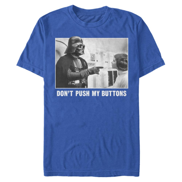 Star Wars - Skupina Button Pusher - Men's T-Shirt - Royal blue - Front
