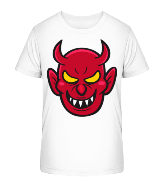 Nasty Devil - Kid's Bio T-Shirt Stanley Stella - White - Front