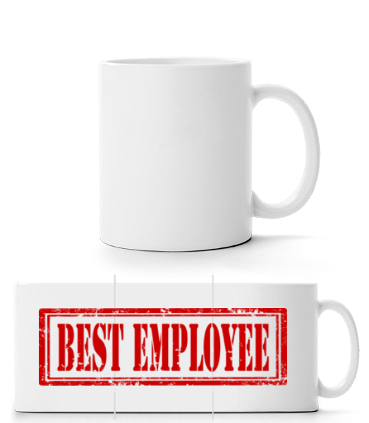 Best Employee Sign - Panorama Mug - White - Front