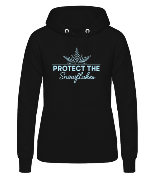 Protect The Snowflake - Women's Hoodie - Black - Front