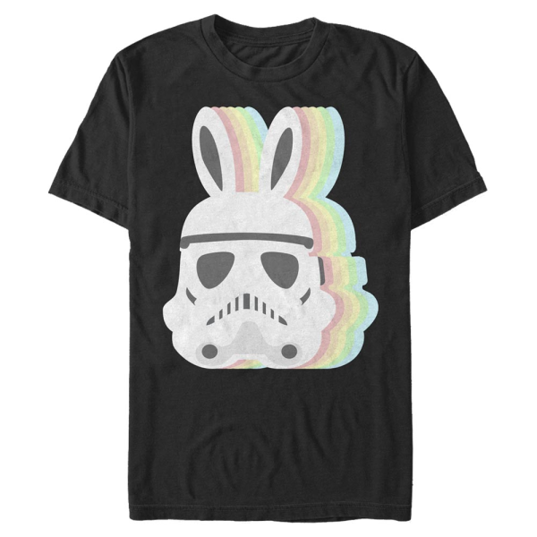 Star Wars - Trooper Storm Bunny - Easter - Men's T-Shirt - Black - Front