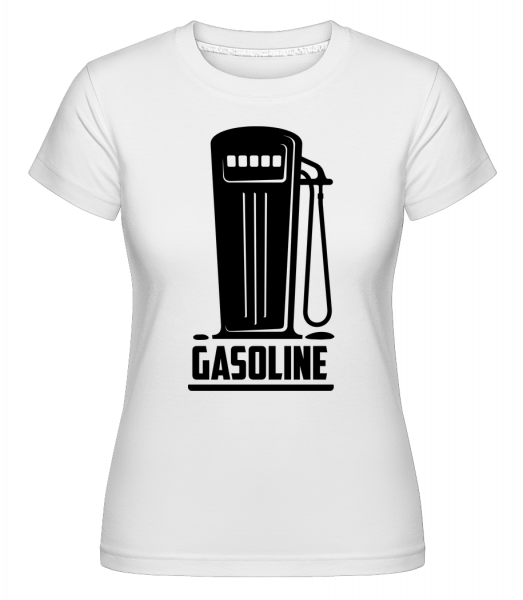 Gasoline Symbol -  Shirtinator Women's T-Shirt - White - Vorn