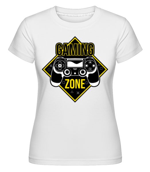 Gaming Zone -  Shirtinator Women's T-Shirt - White - Front