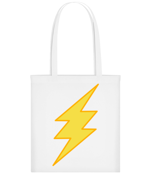 Flash Icon - Tote Bag - White - Front