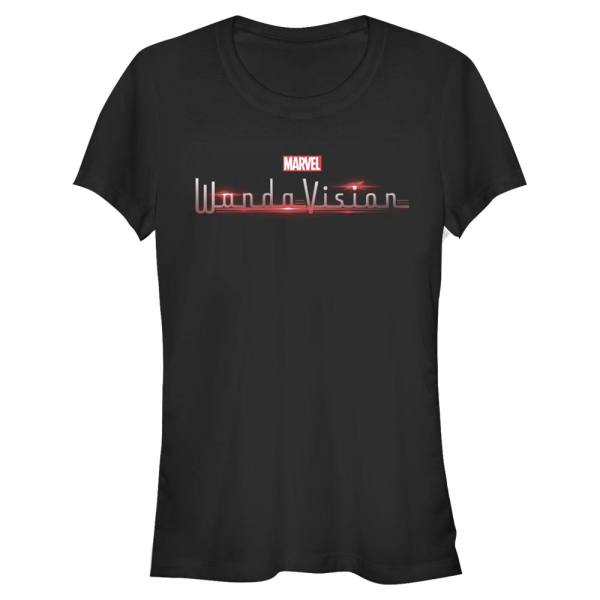 Marvel - WandaVision - Logo Wanda Vision - Women's T-Shirt - Black - Front