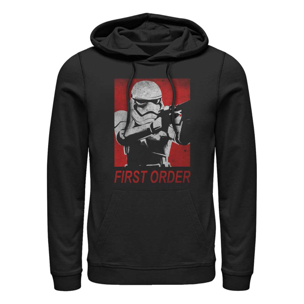 Star Wars - Episode 7 - Stormtrooper First Order - Unisex Hoodie - Black - Front