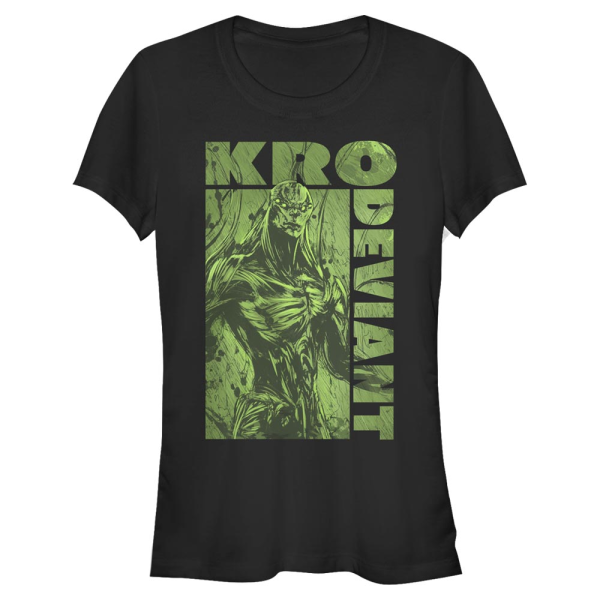 Marvel - Eternals - Kro Green - Women's T-Shirt - Black - Front