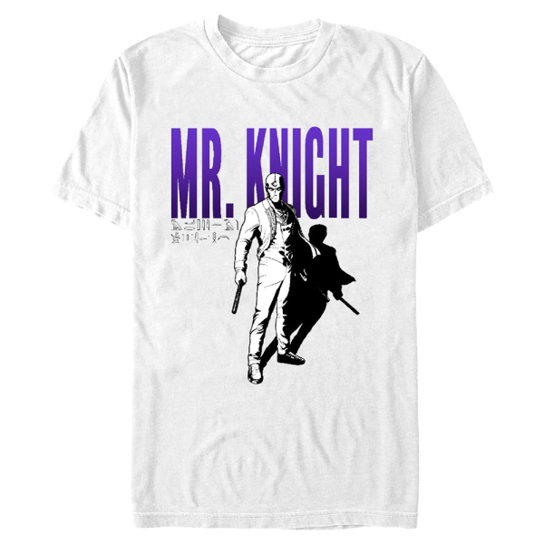 Marvel - Moon Knight - Moon Knight Mr Shadow - Men's T-Shirt - White - Front