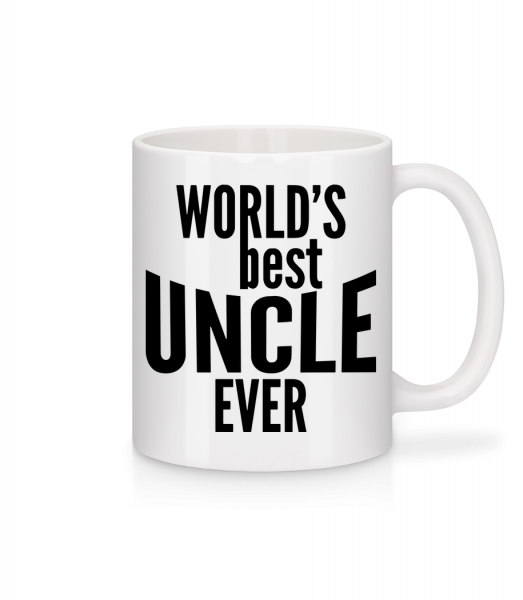 World's Best Uncle Ever - Mug - White - Vorn