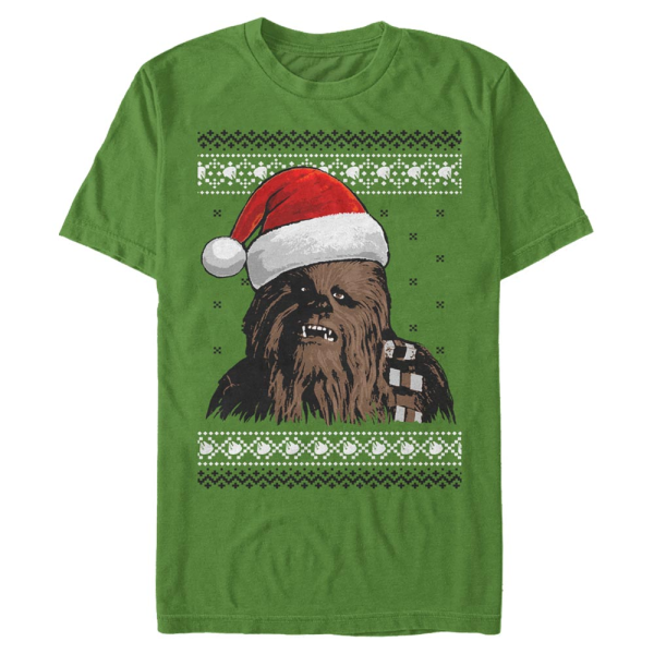 Star Wars - Chewbacca Holiday Chewie - Men's T-Shirt - Kelly green - Front