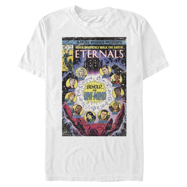 Marvel - Eternals - Group Shot Vintage Comic Cover 2 - Men's T-Shirt - White - Front