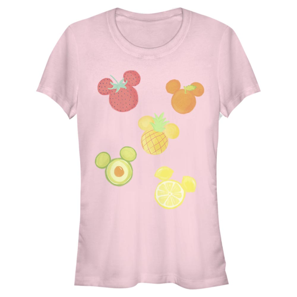 Disney Classics - Mickey Mouse - Mickey Assorted Fruit - Women's T-Shirt - Pink - Front