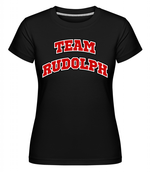 Team Rudolph -  Shirtinator Women's T-Shirt - Black - Vorn