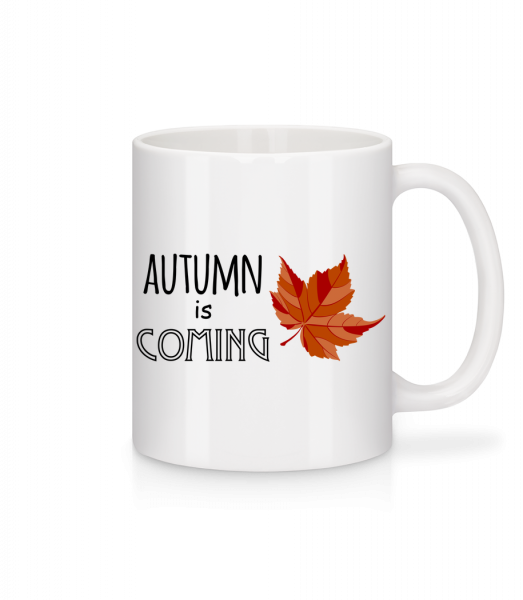 Autumn Is Coming - Mug - White - Vorn