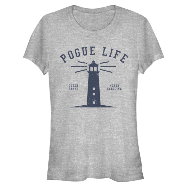 Netflix - Outer Banks - Logo Pogue Life - Women's T-Shirt - Heather grey - Front