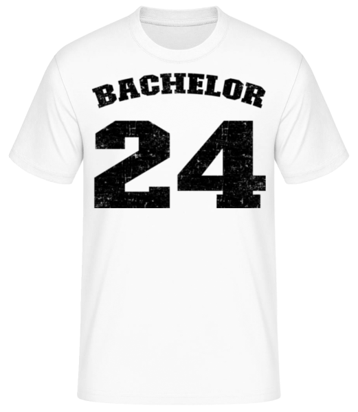 Bachelor 24 - Men's Basic T-Shirt - White - Front